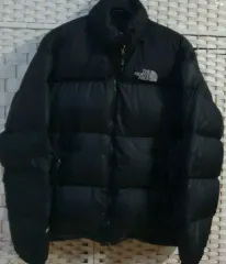 THE NORTH FACE ザノースフェイス ブラック ヌプシ グース ダウン ダウンジャケット 95 M