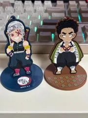 鬼滅の刃ラバー スタン 宇髄 天元・悲鳴嶼 行冥 2種 まとめ