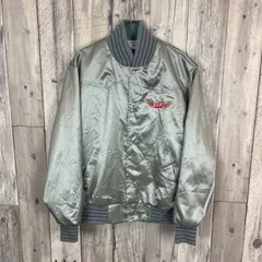 West Ark ウエストアーク DAE 米国製 サテン地 ナイロン コーチジャケット ベースボール ジャケット メンズ M サイズ