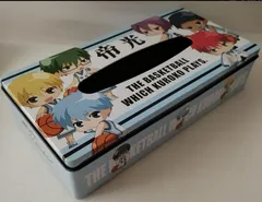 e-黒子のバスケ-　帝光　ティッシュBOX　缶ケース