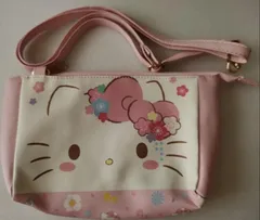e□サンリオ□　キティ　フェイス　ポシェット