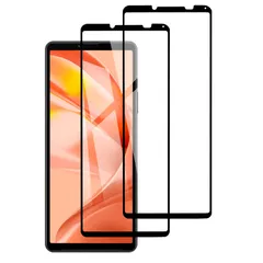 新品 【2枚入り】 Xperia 10 IV 用 ガラスフィルム 高透過率 全面保護 SOG07 SO-52C フィルム エクスペリア10 マーク4 強化ガラス 液晶保護フィルム 【干渉しない/指紋防止/貼り付け簡単/気泡ゼロ】