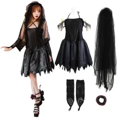 新品 [ブライトララ] ハロウィン コスプレ ゾンビ花嫁 ウエディングドレス レディース コスチューム