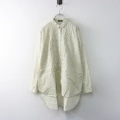 2022AW マーブルシュッド marble SUD Rabbix タックShirt シャツ ｜ホワイト ベージュ トップス ピンタック【2400014650631】のサムネイル