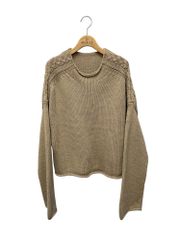 エムズグレイシー 418624 カーディガン ホワイト フェイクパール リボン エムズグレイシー 418624 カーディガン 42 ホワイト フェイク