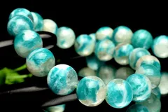 高発色 ゼブラアマゾナイトシリカ　11.5mm　ブレスレット 1個売り パワーストーン 天然石 _BG5659-115