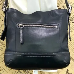 コーチ ショルダーバッグ サコッシュ 黒 革 フォーマル 旅行 ビジネス FX157