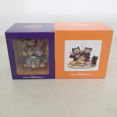 ダッフィー/シェリーメイ フィギュア/メモスタンド まとめて2点セット 2011年ハロウィン ディズニーベア Disney ディズニー【IO
