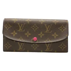 LOUIS VUITTON(ルイヴィトン) 長財布 モノグラム ポルトフォイユエミリー M60697(新型) フューシャ