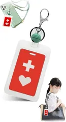 parabito22 ヘルプマーク キーホルダー ケース タグ (グリーン,  Free)
