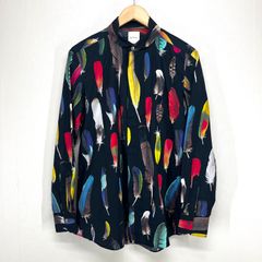 激レア✨️ボックスタグ ポールスミス FEATHER PRINT SHIRT L 激レア✨️ボックスタグ ポールスミス FEATHER PRINT SHIRT L 送料無料