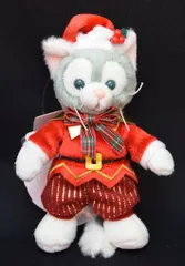 東京ディズニーシー ダッフィー ぬいぐるみバッジ ジェラトーニ クリスマス 2016