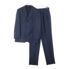 COMME des GARCONS HOMME DEUX (コムデギャルソン オムドゥ) 02SS キュプラ テーラードジャケット スラックスパンツ セットアップ ネイビー DE-J014 DE-P013 AD2001のサムネイル