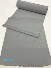 小紋 縦縞 四丈 共八掛 正絹 反物 T8999