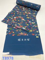 小紋 手描 浜ちりめん 正絹 反物 T8684 - メルカリ