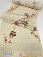 小紋 紋意匠 桜尽くし 正絹 反物 T9396 - メルカリ