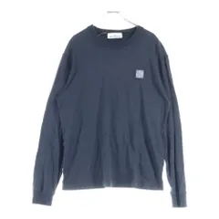 STONE ISLAND (ストーンアイランド) ORGANIC COTTON LONG SLEEVE TEE オーガニックコットン 長袖 Tシャツ ブラック 811521857