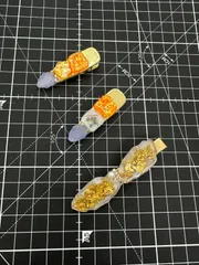 レジン　ヘアクリップ