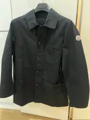 s*)様 新品ほぼ MONCLER 黒 サイズ３ テーラードジャケット ポリエス org.jpg