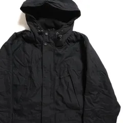 90's 00's エディーバウアー ナイロン マウンテンパーカー 黒 (XS) ブラック フリースライニング 90年代 旧タグ オールド Eddie Bauer アメリカ古着 USED  ビンテージ ヴィンテージ