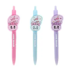 エスターバニー　プレート付きボールペン　3柄展開（リボン・クリーム・ラベンダー）　Esther bunny