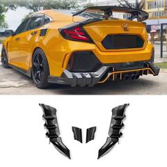 シビックFK7 2016-2021年式 TypeR風 リアバンパー エアロキット - メルカリ