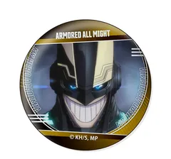 アーマード・オールマイト 僕のヒーローアカデミア ウォールテクスチャ缶バッジコレクション Vol.2 ヒロアカ グッズ 缶バッジ 缶バッチ