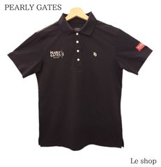 PEARLY GATES☆パーリーゲイツ☆ポロシャツ☆バックプリント☆SIZE6