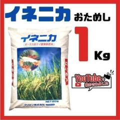 【土壌改良剤】イネニカ おためし1kg!野菜にも使える!YouTuber紹介中 ケイ酸資材 土壌改良剤 高温や寒波で発育不良になりがちな苗の生育を助けます! バーミキュライト代替にも!発芽や苗づくりの成功率を上げたい方におすすめ。