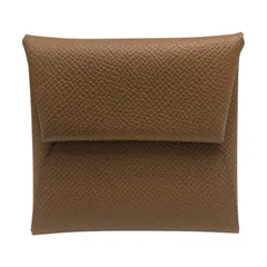 トマト 美品ボックス付き　エルメス HERMES バスティア ヴェルソY刻 エルメス(HERMES)エルメス バスティア コインケース 財布