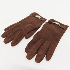 HERMES　手袋　グローブ　ケリー　カデナ　スエード　サイズ6　ヴィンテージ HERMES 手袋 グローブ ケリー カデナ スエード サイズ6 ヴィンテージ