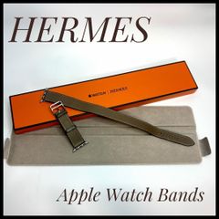 エルメス HERMES Apple Watch バンド オリーブグリーン 緑 - メルカリ