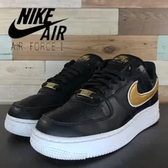 NIKE AIR FORCE 1 07 ナイキ エア フォース 1 07 エッセンシャル ローカット ブラック ゴールド 24cm U11067 DD1523-001