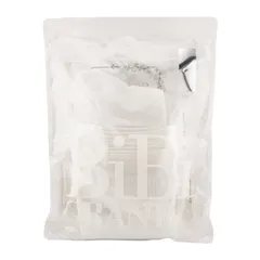 BiBi Grant グラントイーワンズ エナジックハイソックス ホワイト S 白 2足組 靴下 ビビ グラント 赤外線 光電子繊維[ネコポス]