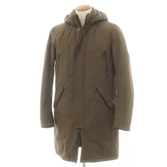 【中古】ヘルノ Herno ポリエステル ダウンコート カーキ【サイズ48】【メンズ】