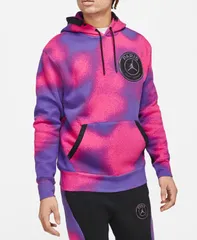 NIKE PSG PARIS SAINT-GERMAIN｜ナイキ パリサンジェルマン  JORDAN PRINTED PULLOVER HOODIE  ジョーダンプリント プルオーバーパーカー