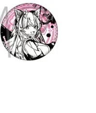 博衣こより hololive ホロライブ キャラバッジコレクション 墨彩の宴ver. A 等身 缶バッジ グッズ 缶バッチ