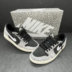 06w19608 NIKE WMNS AIR JORDAN 1 LOW OG Black Cement  ナイキ NIKE  27.5cm US9.5 UK9 EU43 C20790-001  スニーカー  【中古品】