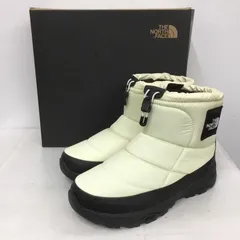 THE NORTH FACE ザノースフェイス アウトドアシューズ NF52280 ヌプシ ブーティ ウォータープルーフ ロゴ ショート スノーブーツ 27cm 箱有のサムネイル
