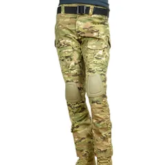 UFC コンバットパンツ UFCUN008MCBM ニーパッド付き Mサイズ マルチカム