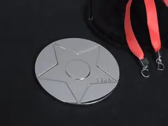 ■極美品■ ChristianDior クリスチャンディオール コンパクトミラー 手鏡 ハンドミラー レディース シルバー系 DH0504