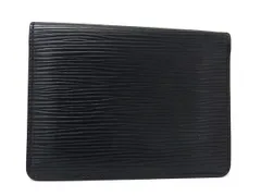 ■美品■ LOUIS VUITTON ヴィトン M63202 エピ ポルト2カルト ヴェルティカル カードケース パスケース 定期入れ ブラック系 DK4916