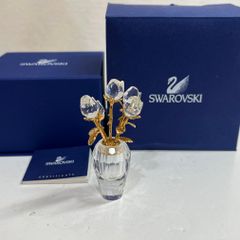 スワロフスキー✳️廃盤 開花サボテン 置物 カクタス フラワー 花