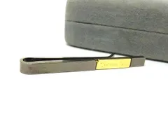 ■美品■ ChristianDior クリスチャンディオール ヴィンテージ タイピン タイクリップ アクセサリー シルバー系×ゴールド系 DK7169