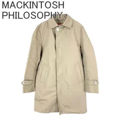 マッキントッシュフィロソフィー　MACKINTOSH PHILOSOPHY スプリングコート シンプル ベージュ系