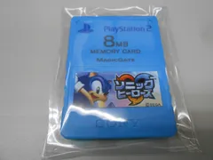 【動作確認済】PS2 メモリーカード ソニックヒーローズ ソニー純正品
