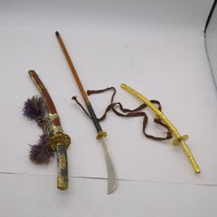 蒙古刀（モンゴルナイフ）」伝統工芸品 装飾短刀 4本セット 骨董品