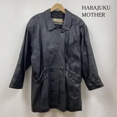 y2k 希少 ハラジュクマザー レザートレンチコート　ダブル マキシ丈 本革 黒 楽天市場】HARAJUKU KU MOTHERの通販 y2k 希少 ハラジュクマザー