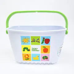 はらぺこあおむし ベビーおもちゃ入れ カゴ お風呂用品
