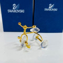 インテリア小物 SWAROVSKI スワロフスキー 馬車 18Kゴールド